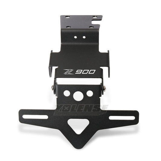 Kawasaki Z900 2025-2026 Tail Tidy License Plate Frame Adjustable Stainless Steel License Plate Frame