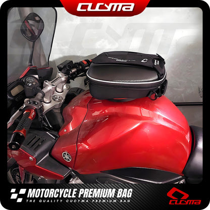 CUCYMA Motorcycle Quick Release Fuel Tank Bag Suitable for Yamaha YZF-R3 R25 R1 R6  R15 V3 V4