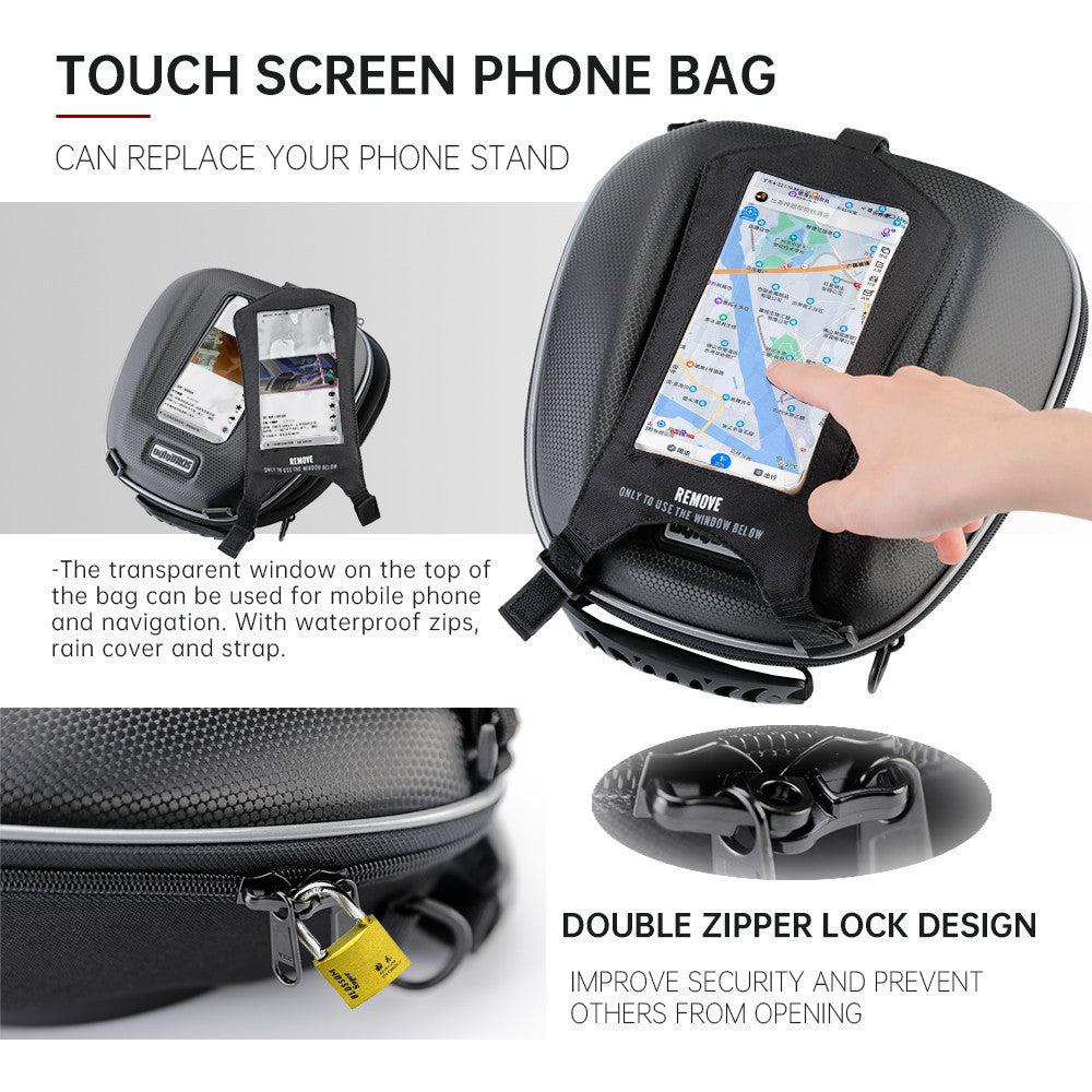 CUCYMA Fuel Tank Bag +LOCK Qjmotor Benelli TRK502 502X SRK600 SRK250 SRV250 Tnt600 Trk251 uglyBROS