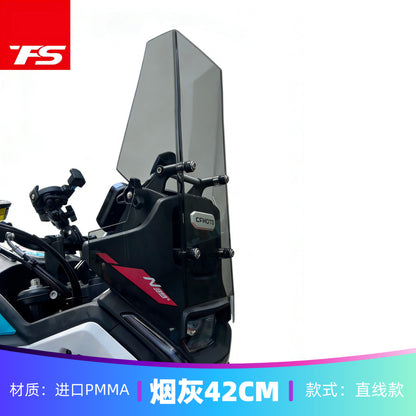 TFS CFMOTO 450MT Straight Design Windshield Modification Motorcycle Windshield 450MT Windshield