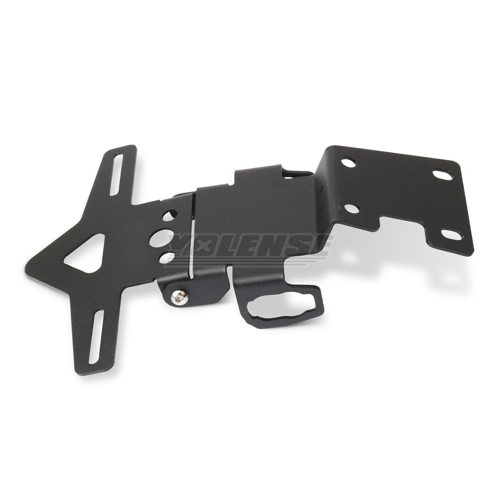 Kawasaki Z900 2025-2026 Tail Tidy License Plate Frame Adjustable Stainless Steel License Plate Frame