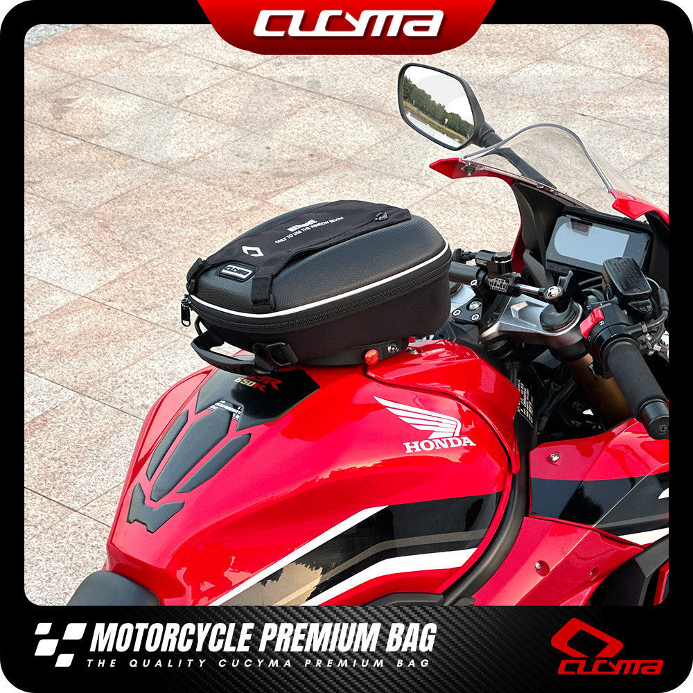 CUCYMA Motorcycle Quick Release Fuel Tank Bag Suitable for Honda CBR250RR CBR500R CB500F Phone Bag