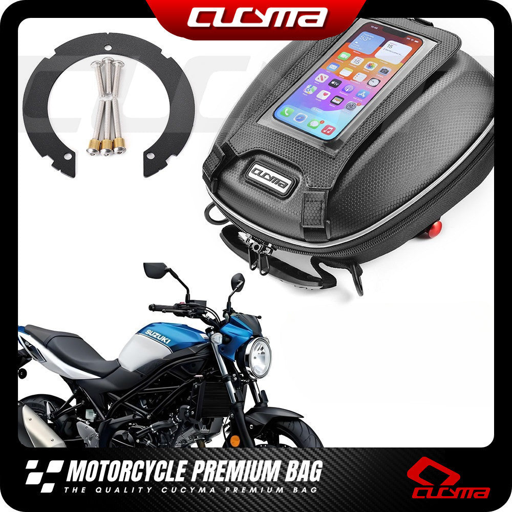 CUCYMA Motorcycle Quick Release  Fuel Tank Bag Fit for Suzuki GSX-R1000R 650f 1250f S950 SV650/X