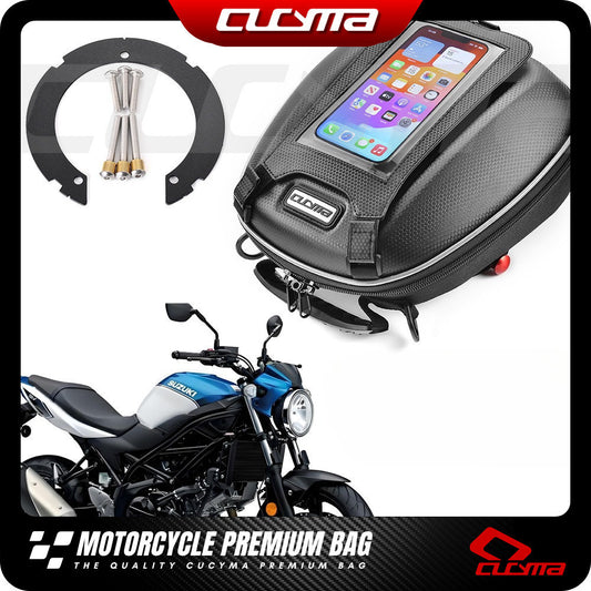 CUCYMA Motorcycle Quick Release  Fuel Tank Bag Fit for Suzuki GSX-R1000R 650f 1250f S950 SV650/X