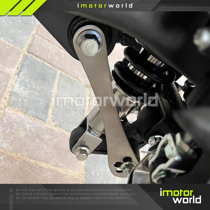 Lowering Kit for Kawasaki Ninja 400/300/250 & Z400/250 Stainless Steel Dog Bones Suspension Linkage