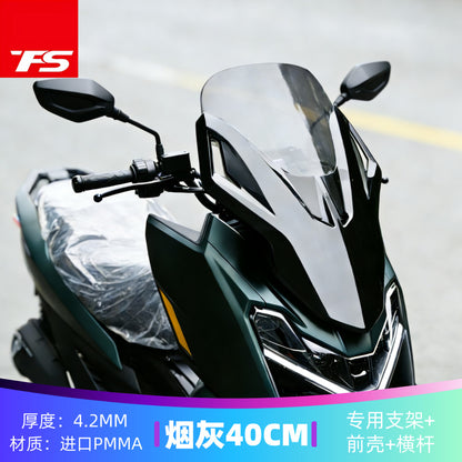 ZONTES 150X Windshield Forza Style Windshield + Side Mirror + Crossbar +Windshield Scooter Zontes 150X