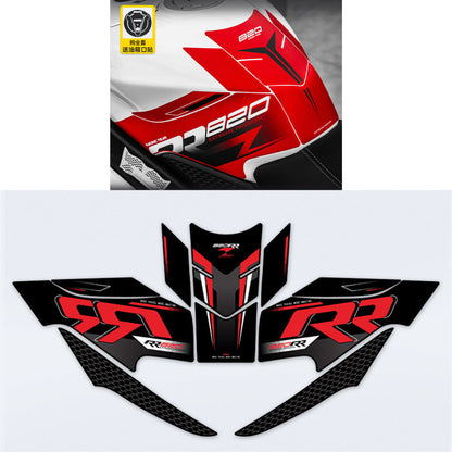 ZXMOTO 820RR Accessories Number Tail Tidy Body Sticker Windshield Lever Radiator Guard Tank Pad