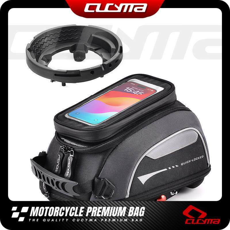 CUCYMA Quick Release Motorcycle Tank Bag Suitable for Kawasaki Kawasaki Versys 650