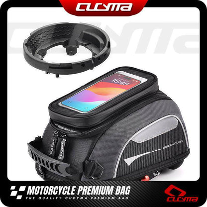 CUCYMA Quick Release Motorcycle Tank Bag Suitable for Kawasaki Kawasaki Versys 650