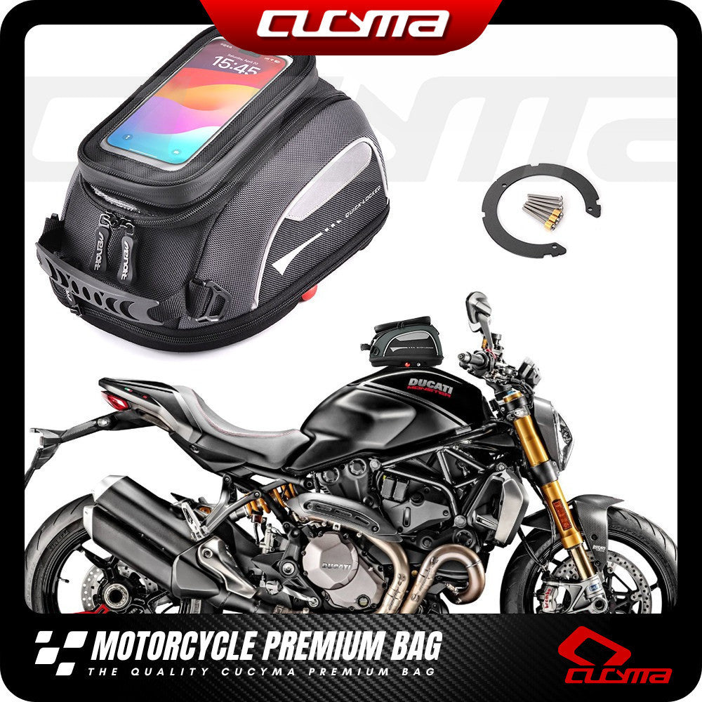 CUCYMA Motorcycle Quick Release Fuel Tank Bag Fit for Ducati Ducati Monster 797 937 821 1200S