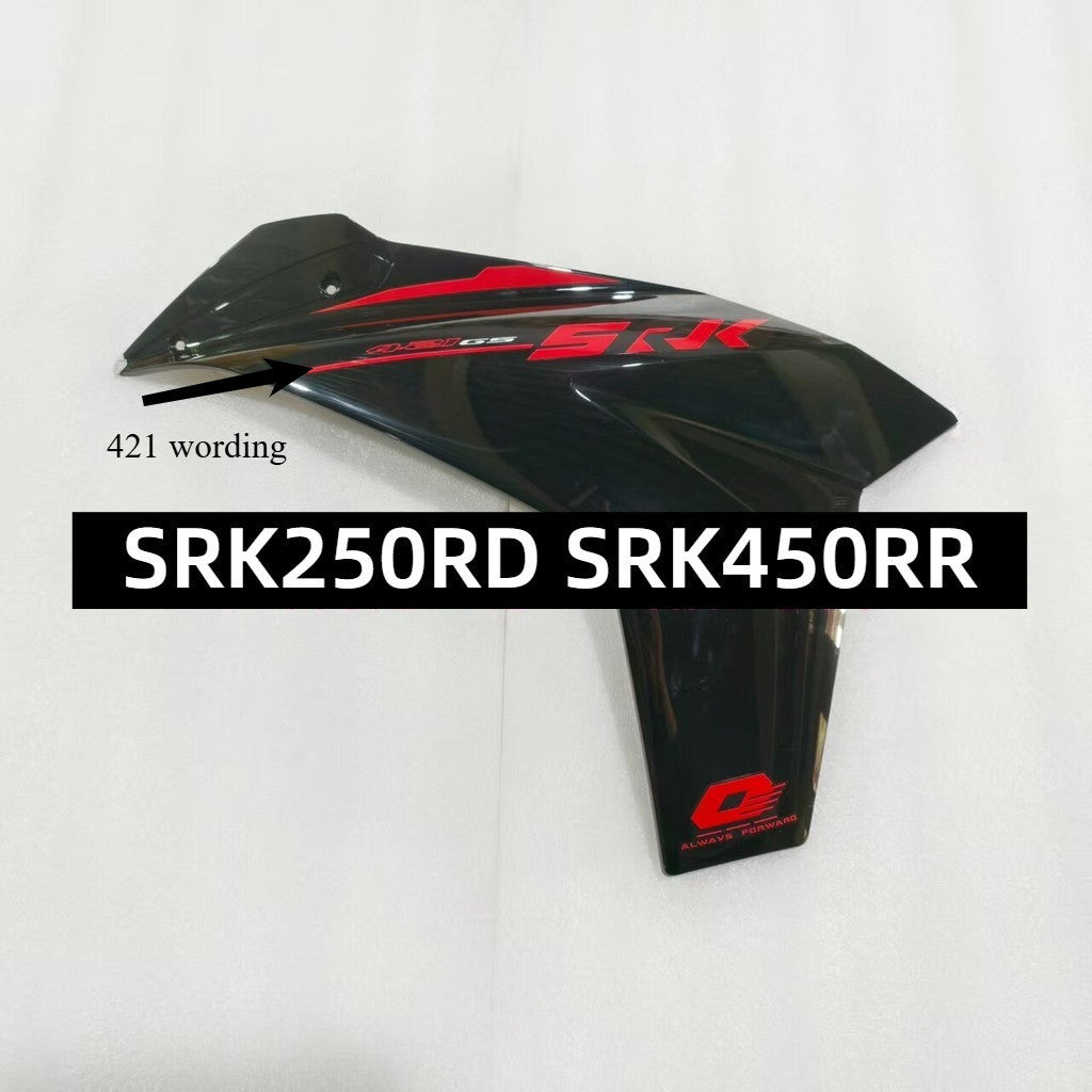 QJmotor SRK250RD SRK450RR Spare Parts Winglet Engine Cover Radiator Fairing Crash Bar Footrest