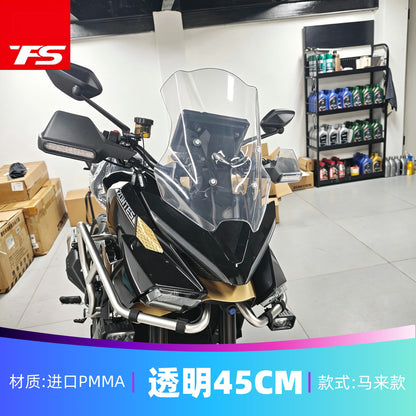 TFS ZONTES 703T Motorcycle Windshield Windscreen Front Deflector For 703T Windshield 703T 45cm