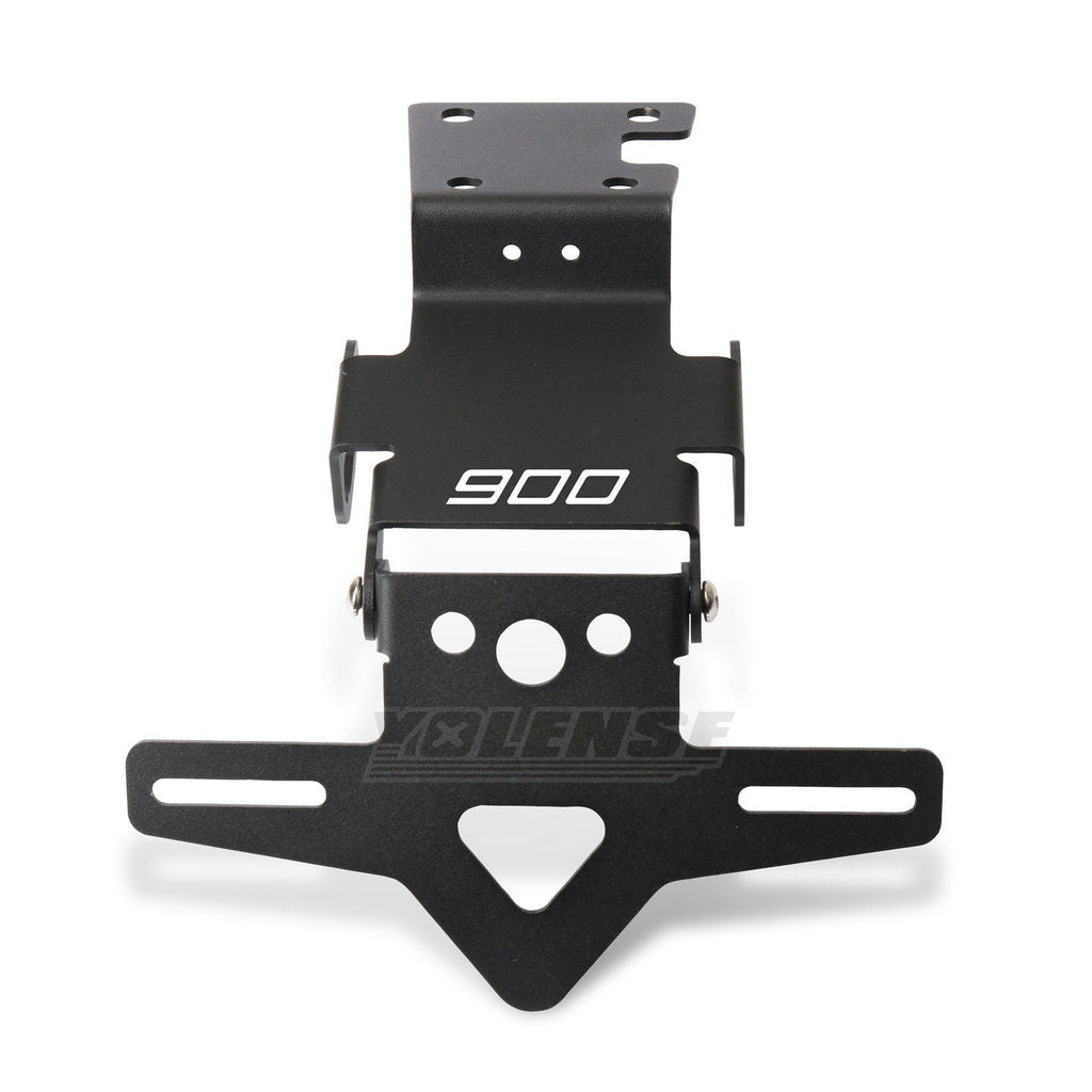 Kawasaki Z900 2025-2026 Tail Tidy License Plate Frame Adjustable Stainless Steel License Plate Frame