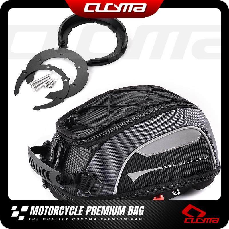 CUCYMA Motorcycle Quick-release Fuel Tank Bag Suitable for Benelli QJMOTOR 5 Screw 6 Screw Tank Cap