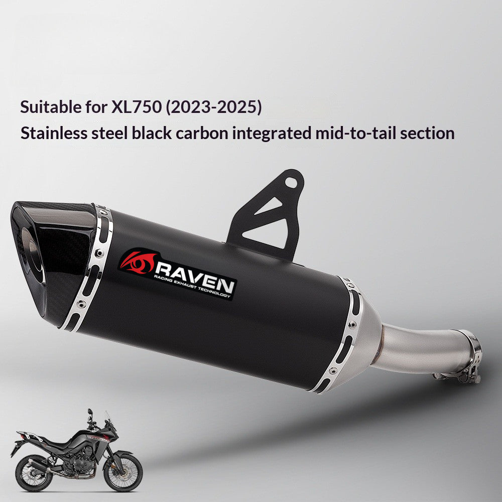 RAVEN HONDA XL750 Transalp Exhaust Motorcycle XL750 Stainless Steel Slipon Exhaust XL750 2023-2025