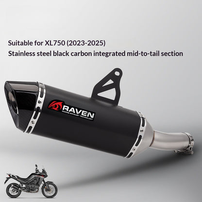 RAVEN HONDA XL750 Transalp Exhaust Motorcycle XL750 Stainless Steel Slipon Exhaust XL750 2023-2025