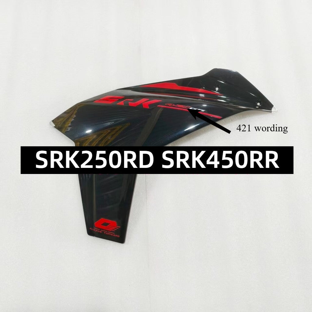 QJmotor SRK250RD SRK450RR Spare Parts Winglet Engine Cover Radiator Fairing Crash Bar Footrest