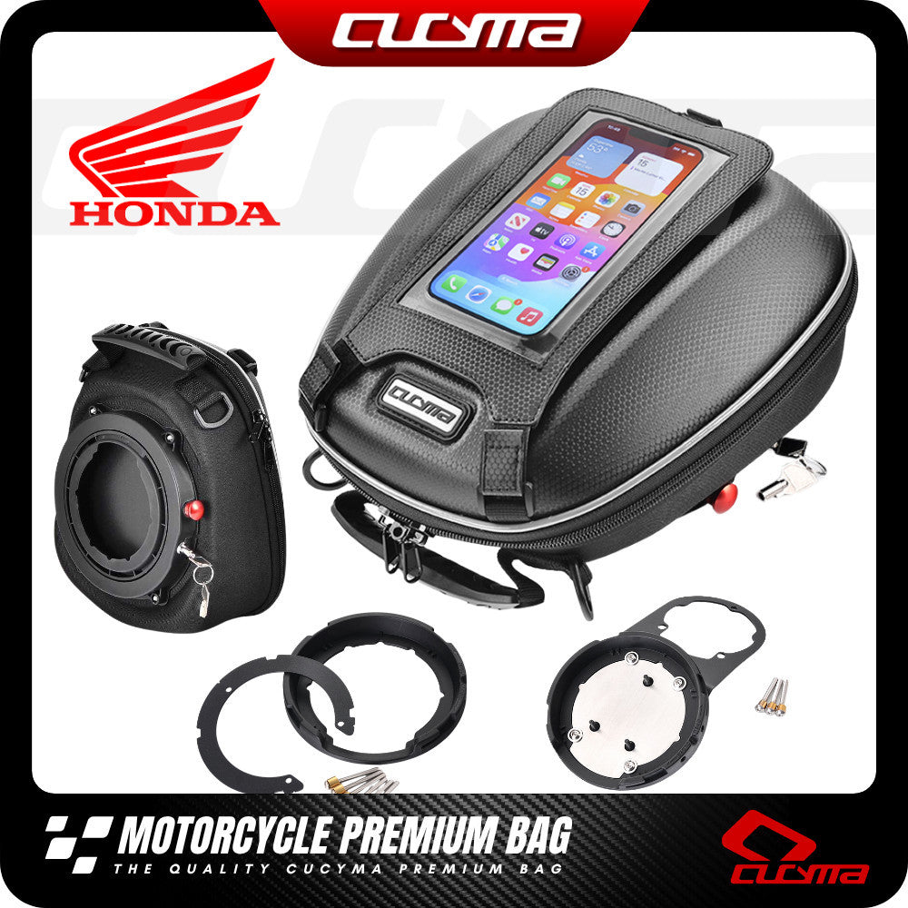 CUCYMA Fuel Tank Bag +LOCK Honda CBR650R CB650F CBR650R CBR500R CB500F CB500X CBR1000RR uglyBROS
