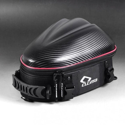 CUCYMA Motorcycle Hard Shell Rear Seat Bag Backpack Shoulder Crossbody Multi-Function Rider Bag