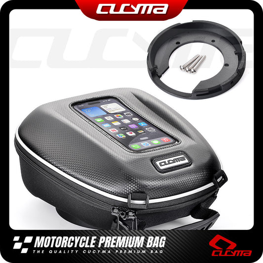 CUCYMA Tank Bag Motorcycle Quick-release Fuel Tank Bag Suitable for VOGE DS900X Lock