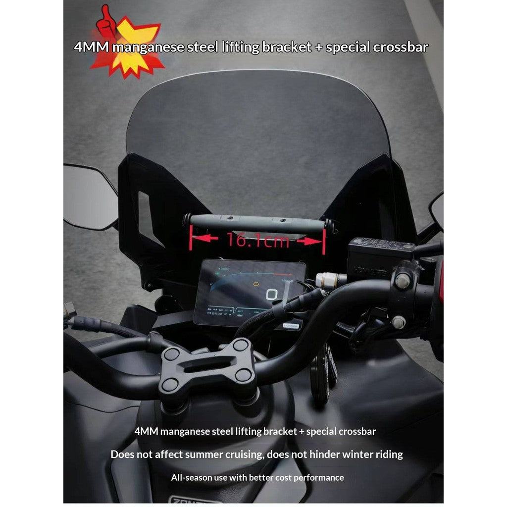 ZONTES 150X Windshield Forza Style Windshield + Side Mirror + Crossbar +Windshield Scooter Zontes 150X