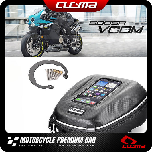 CUCYMA Motorcycle Quick Release Fuel Tank Bag Suitable for  675sr-r 250sr 300SR 450sr 500sr Voom