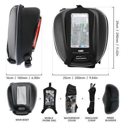 CUCYMA Fuel Tank Bag +LOCK Yamaha MT07 MT09 V4 V3 V2 V1 R25 R15V3 V4 MT25 Tracer 900/9GT R6 uglyBROS