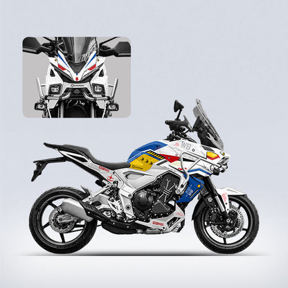 ZONTES 703T Accessories Motorcycle Side Stand Base Radiator Cover Lowering Kid Handle Bar Riser Body Sticker