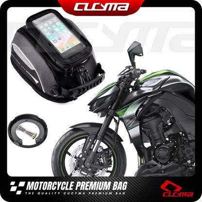 CUCYMA Motorcycle Quick Release Fuel Tank Bag Suitable for Kawasaki Z1000/R/SX Gtr1400 ZX-14R