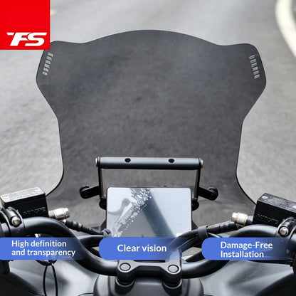 TFS Windshield for ZONTES 175X Upgrade Wide Front Windshield with Crossbar Modification Parts ZT175X
