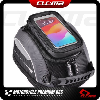 CUCYMA Motorcycle with Lock Quick Release Fuel Tank Bag Suitable for Benelli Motorcycle Tank Bag