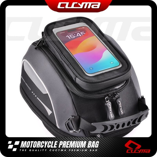 CUCYMA Motorcycle with Lock Quick Release Fuel Tank Bag Suitable for Benelli Motorcycle Tank Bag
