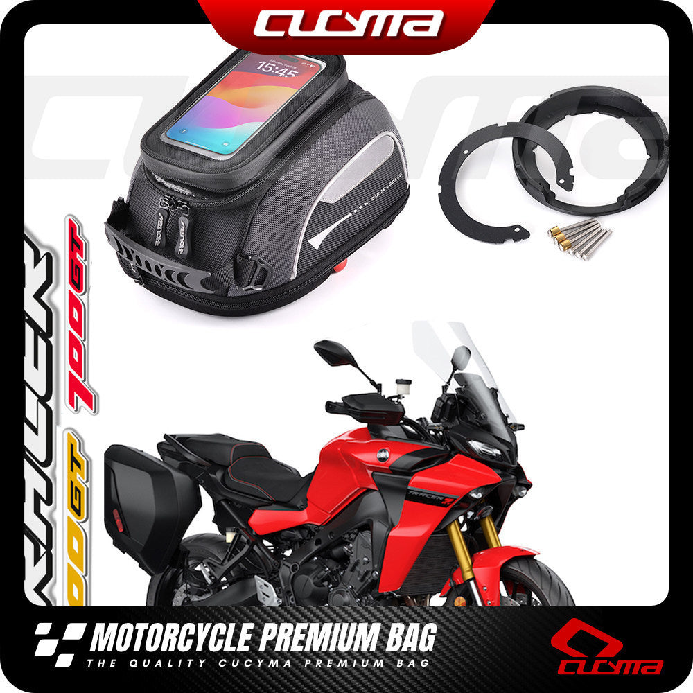 CUCYMA Motorcycle Quick Release Fuel Tank Bag Fit for Yamaha Tracer 900/GT9/9GT MT-10