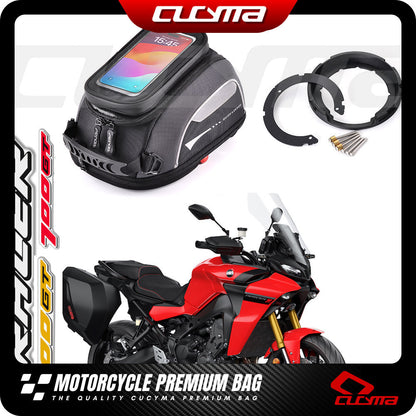 CUCYMA Motorcycle Quick Release Fuel Tank Bag Fit for Yamaha Tracer 900/GT9/9GT MT-10