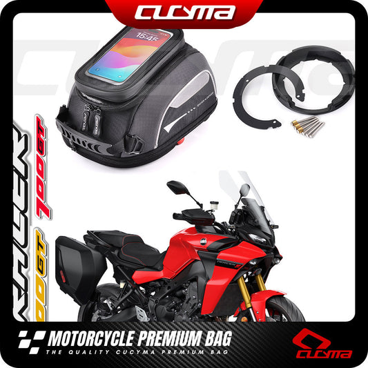 CUCYMA Motorcycle Quick Release Fuel Tank Bag Fit for Yamaha Tracer 900/GT9/9GT MT-10