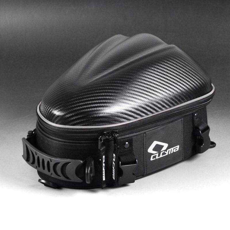 Motorcycle Hard Shell Rear Seat Bag Backpack Shoulder Crossbody Multi-Function Small Rider Bag
