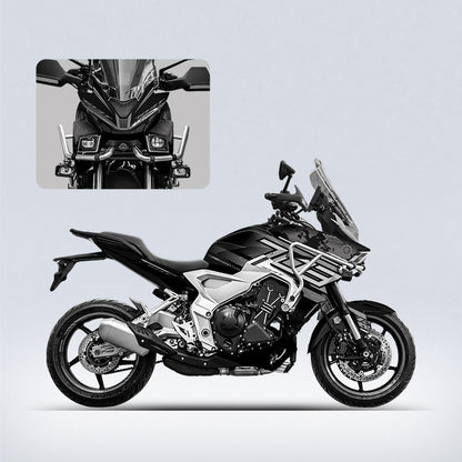 ZONTES 703T Accessories Motorcycle Side Stand Base Radiator Cover Lowering Kid Handle Bar Riser Body Sticker