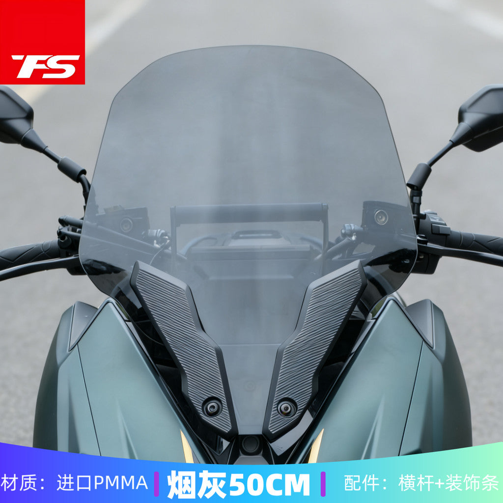TFS ZONTES 150X Modified Windshield 150X Motorcycle Windshield Modification Crossbar Cover Board