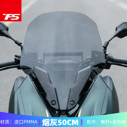 TFS ZONTES 150X Modified Windshield 150X Motorcycle Windshield Modification Crossbar Cover Board