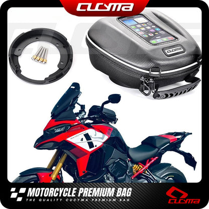 CUCYMA Motorcycle Quick Release Fuel Tank Bag Suitable for Multistrada Mts950 1260 V4