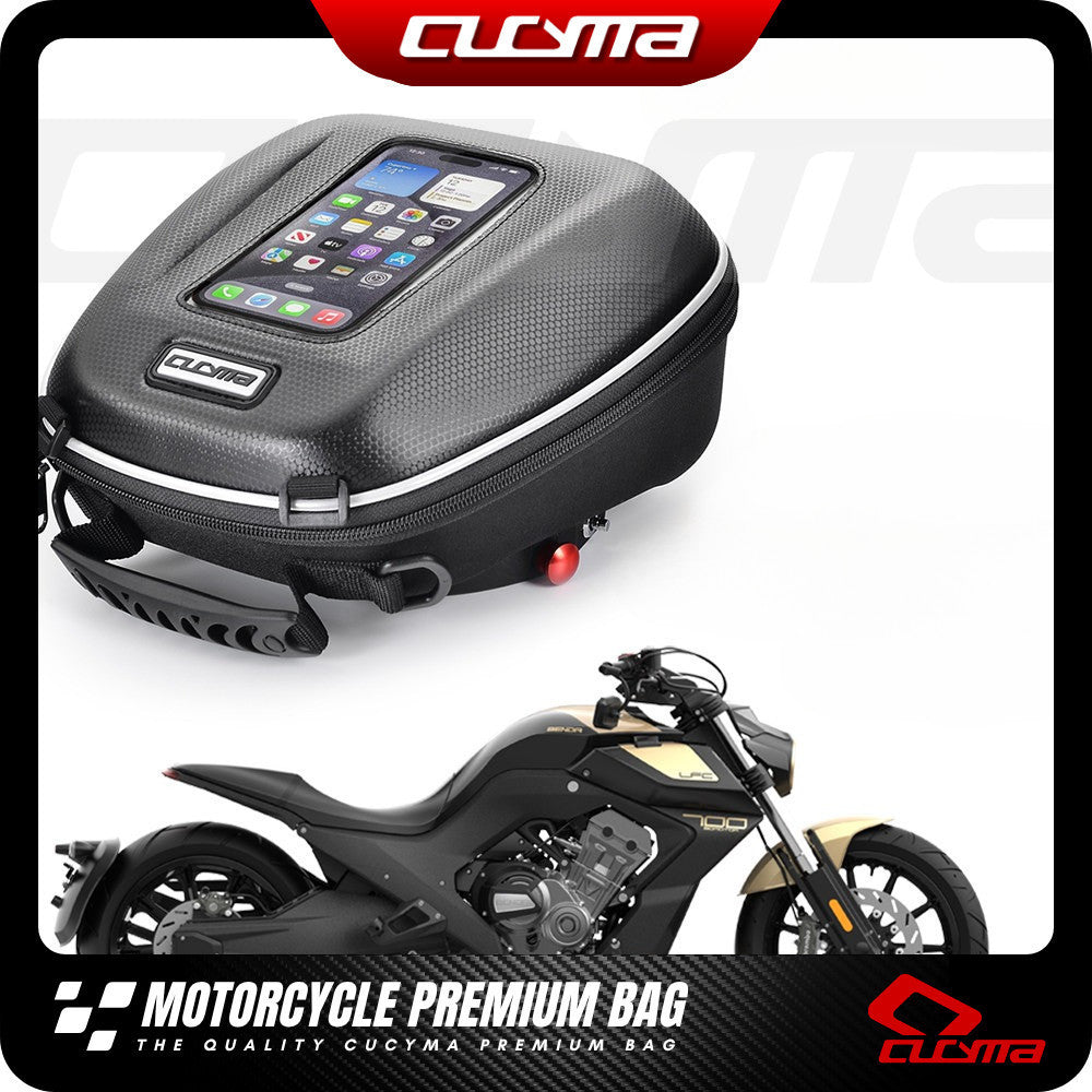 CUCYMA Tank Bag Motorcycle Quick Release Tank Bag for Benda LFC700 Pro CHINCHILLA 500