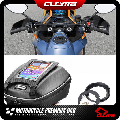 CUCYMA Motorcycle Quick Release Fuel Tank Bag for Zontes F703 703rr Modification Accessories