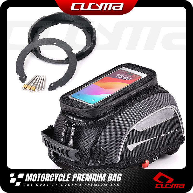 CUCYMA Motorcycle Tank Bag Quick-release Fuel Tank Bag Is Suitable for BENELLI Leoncino 500  250