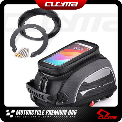 CUCYMA Motorcycle Tank Bag Quick-release Fuel Tank Bag Is Suitable for BENELLI Leoncino 500  250