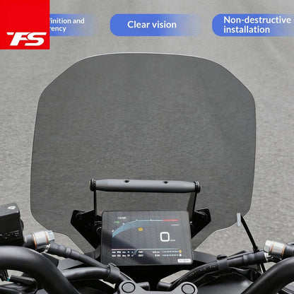 TFS ZONTES 150X Modified Windshield 150X Motorcycle Windshield Modification Crossbar Cover Board