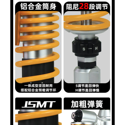 Absorber JSMT ZONTES 368G 350D 350E Motorcycle Rear Shock Preload Adjustable Pre-load Absorber
