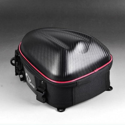 Motorcycle Hard Shell Rear Seat Bag Backpack Shoulder Crossbody Multi-Function Small Rider Bag