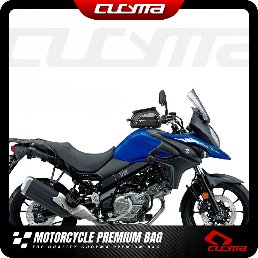 CUCYMA Motorcycle Quick Release Fuel Tank Bag Fit for Suzuki V-strom 650xt 250SX GSX-S1000F/GT/GX