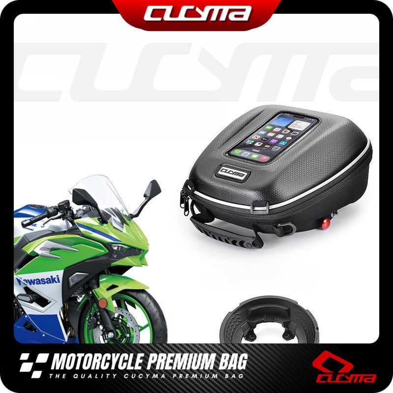 CUCYMA Motorcycle Quick-release Fuel Tank Bag Suitable for Kawasaki Ninja500 1000 H2 1100 SX SE Z500