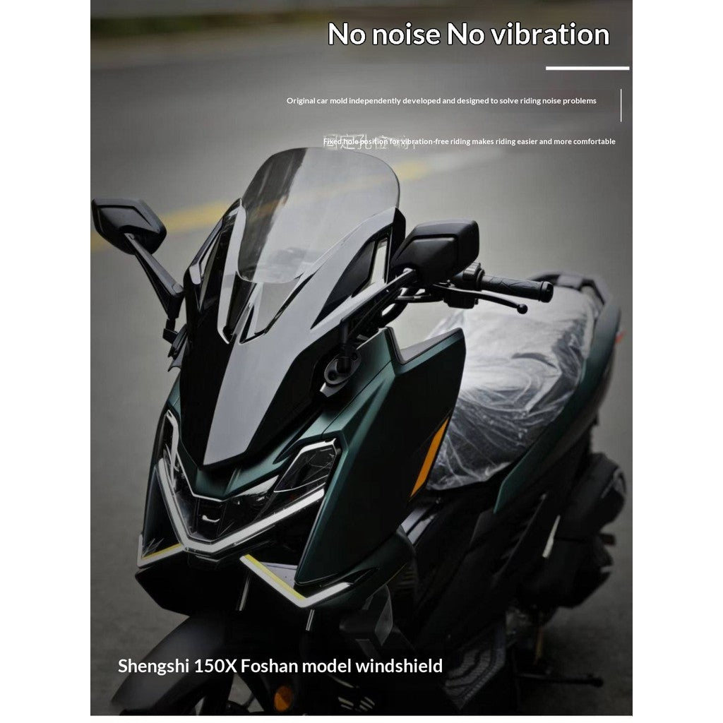 ZONTES 150X Windshield Forza Style Windshield + Side Mirror + Crossbar +Windshield Scooter Zontes 150X